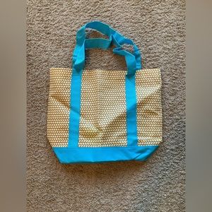 Cream & Blue Tote/Gift Bag.